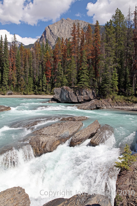 Athabasca Falls, Jasper National Park. Athabasca Falls, Jasper National Park.